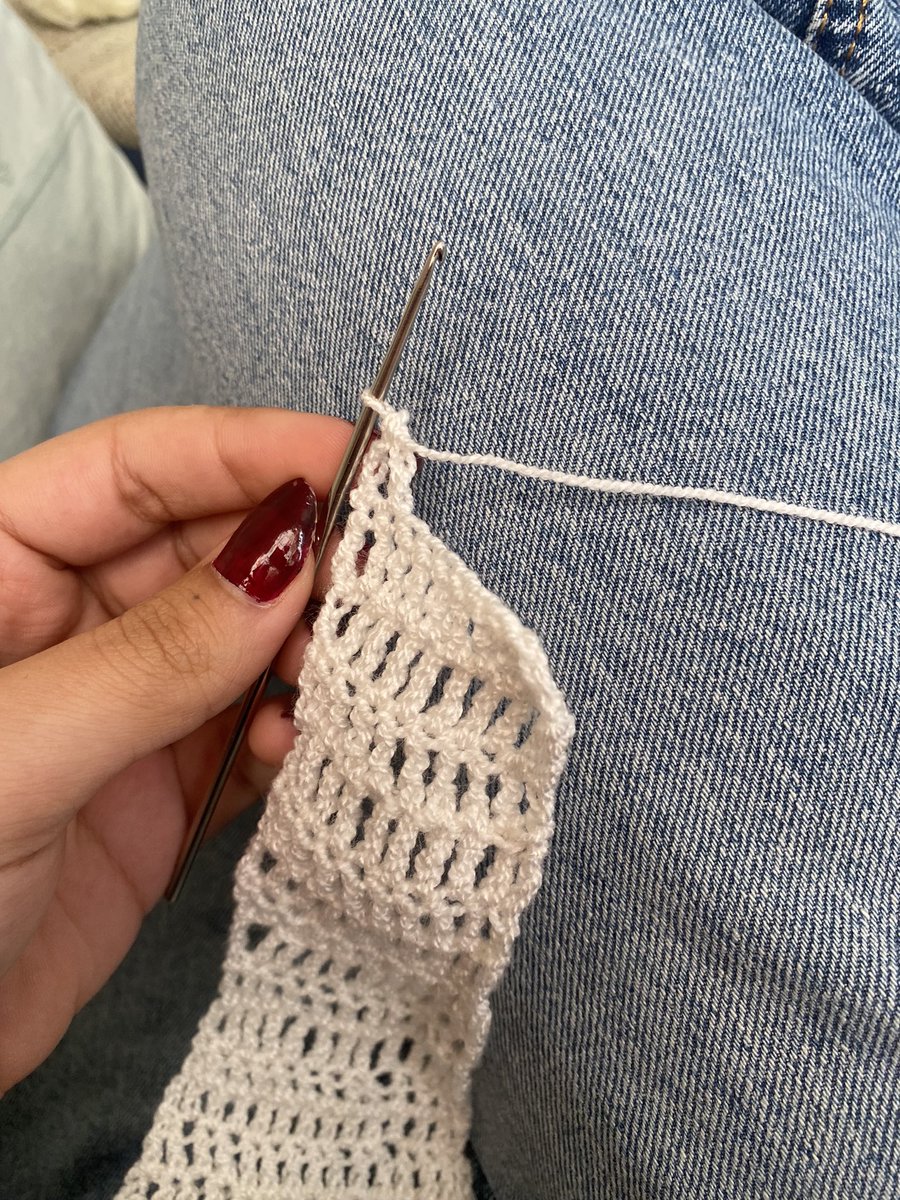 crocheting comforts me sm