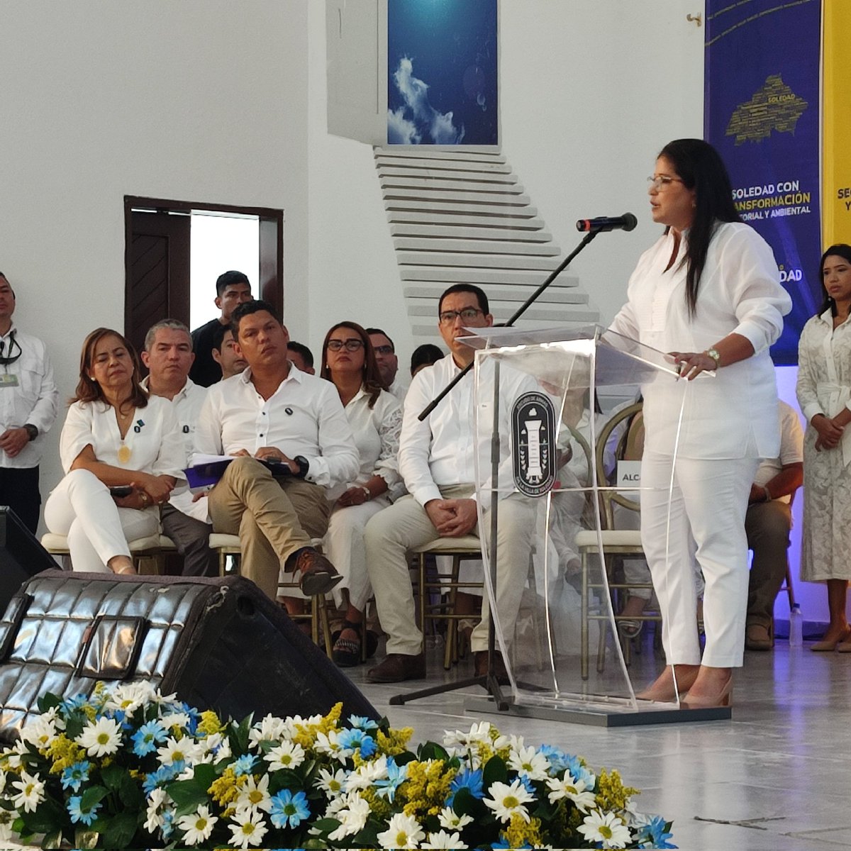 Concejo municipal de Soledad, presente en la socialización del Plan de Desarrollo Territorial del gobierno de la dra. Alcira Sandoval Ibañez.