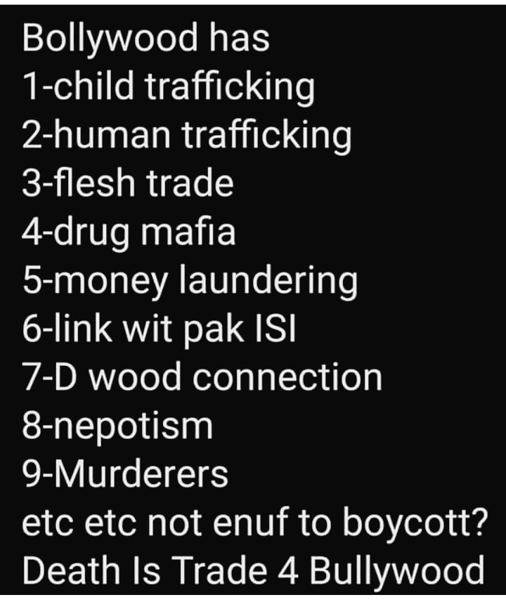 Bilkul enough,, more thn enough 2 #BoycottBollywood 🔥👇🏻✊🏻