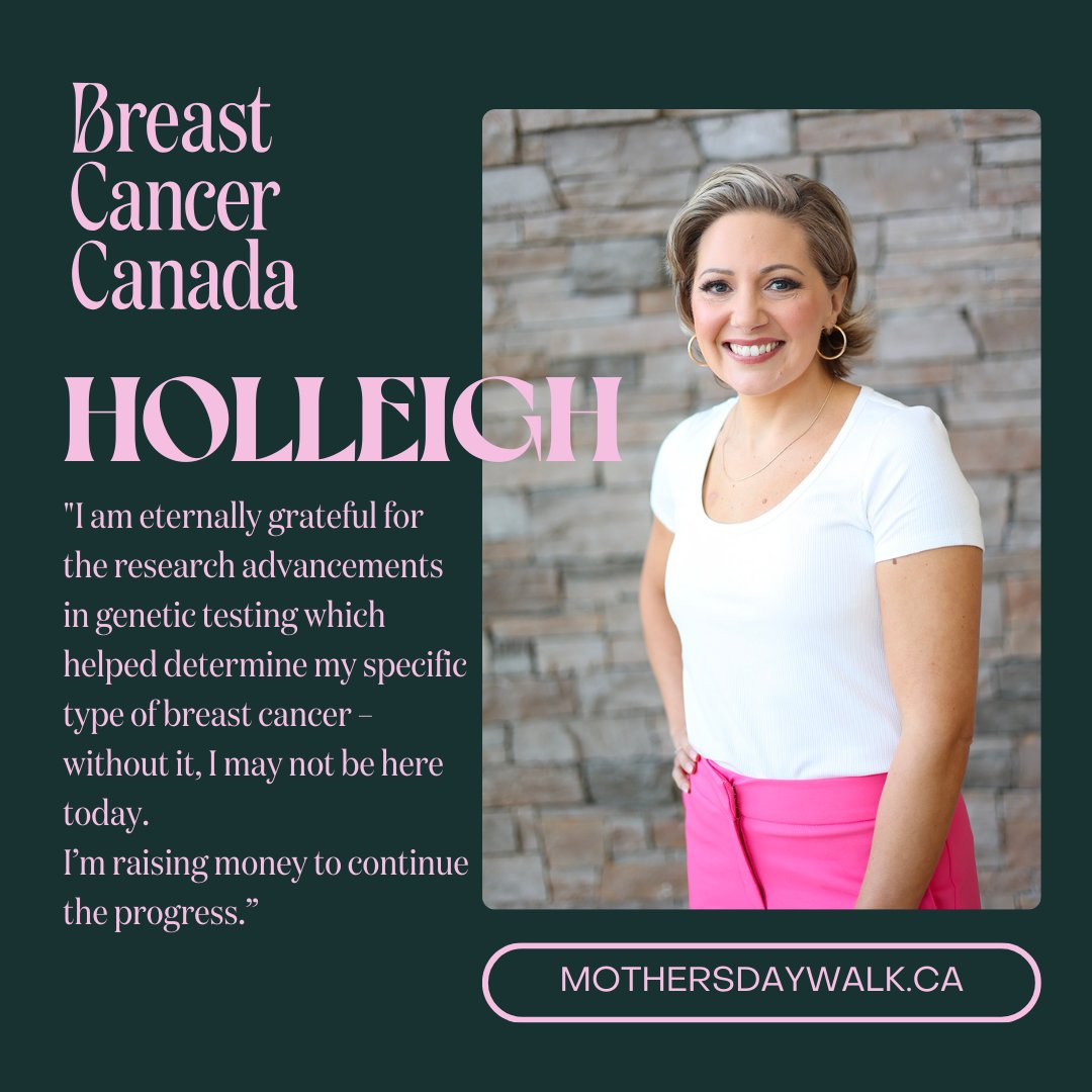 Every year, BCC invites Canadians to participate in a purposeful walk — raising money for scientific advancements to end breast cancer. Many participants are patients and survivors themselves, including Holleigh Vella, a mother who received a life-altering diagnosis of stage 3…