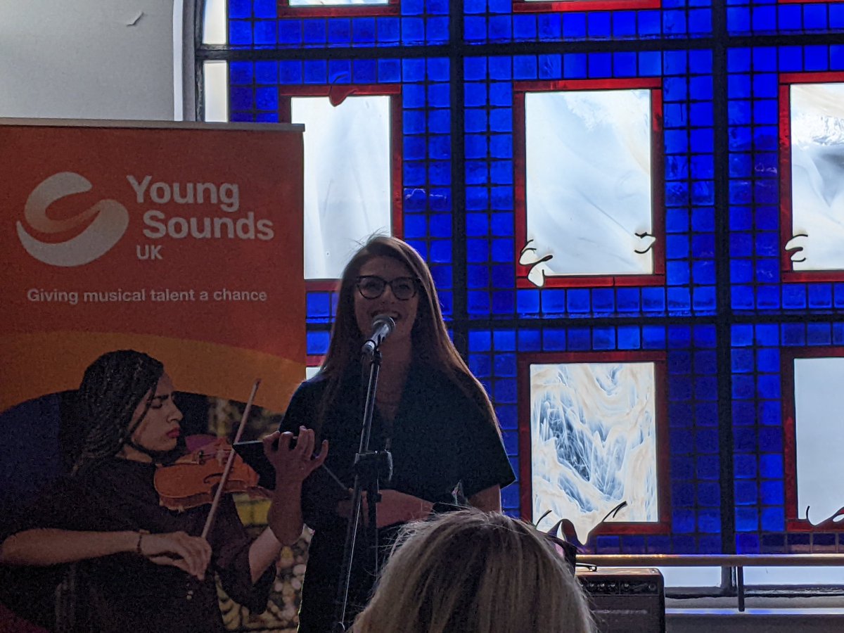 Such a lovely event this morning celebrating <a href="/YoungSoundsUK/">Young Sounds UK</a> new name with performances by two brilliant young musicians and a short speech from <a href="/JessGillamSax/">Jess Gillam</a> <a href="/Fender/">Fender</a>'s beautiful space. Well done to all involved and good luck with the new name!