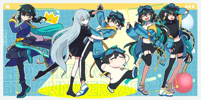 5周年おめでとうございます! #ゼロミヤの肖像 #ナユタの偶像