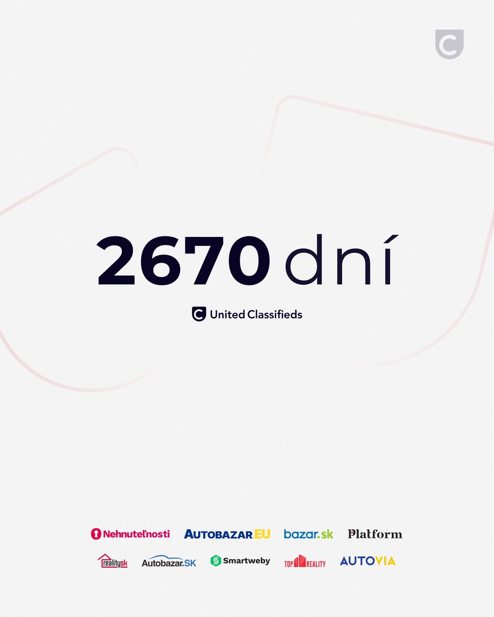 2670 dní

Mojá púť v United Classifieds po 7 rokoch a 4 mesiacoch konči.

Čítanícko na LinkedIn tu 👨🏻‍💻: 
linkedin.com/posts/daniel-h…