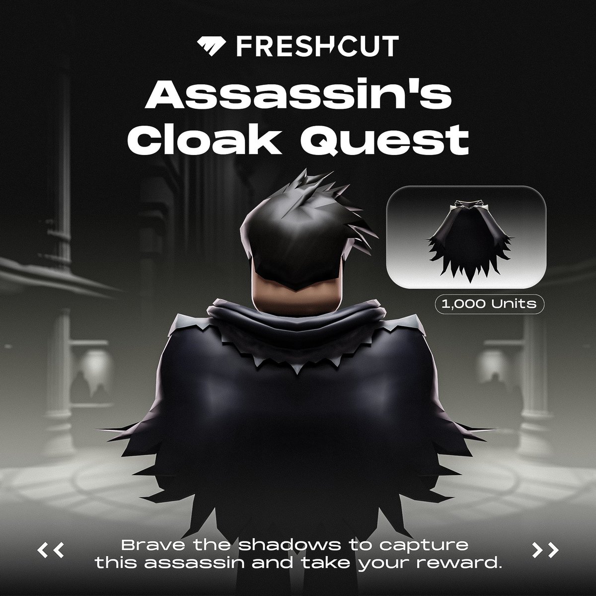 Assassin's Cloak UGC just drops in 5 MINUTES 👀
Show us your serials! 👇