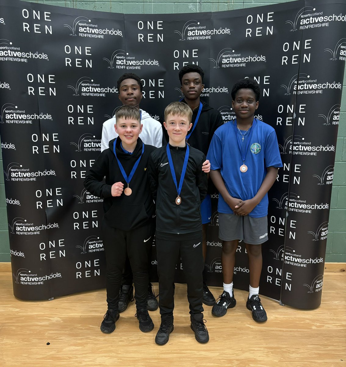 Secondary games results🏆🌟 Basketball 3x3- Boys🏀 🥇Paisley Grammar @PePaisley 🥈St Andrew’s @StAndrewsAcadPE 🥉St Benedict’s @PeBenedicts