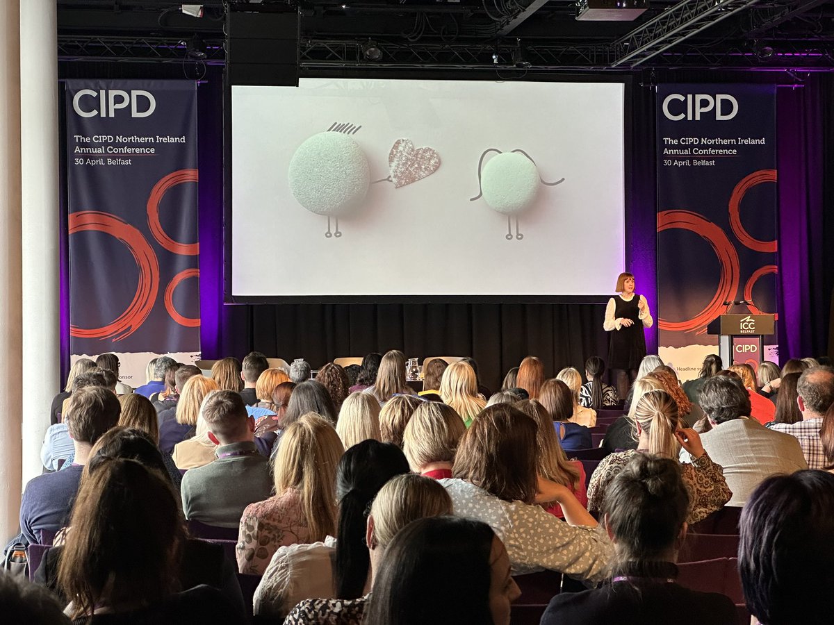 Interesting stat from @callybeaton - men will apply for jobs when they have 50% of the skills. Women will wait until they have 100% of the skills. 
#CIPDNIConf24
