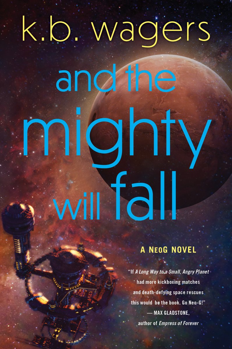 November 2024 Cut off from her crew and out-numbered, Commander Maxine Carmichael faces down the hostiles who've taken over the Mars Orbital Station in what might be her toughest battle yet. #NeoG #CoverReveal #sciencefiction amazon.com/Mighty-Will-Fa…