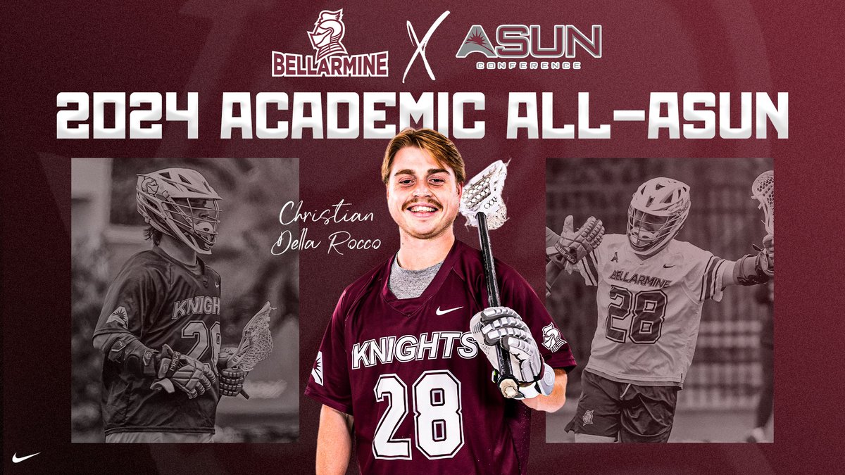 AWARDS | @BellarmineLax's Christian Della Rocco named Academic All-ASUN 🥍⚔️ 📰 bit.ly/4dmRLrU