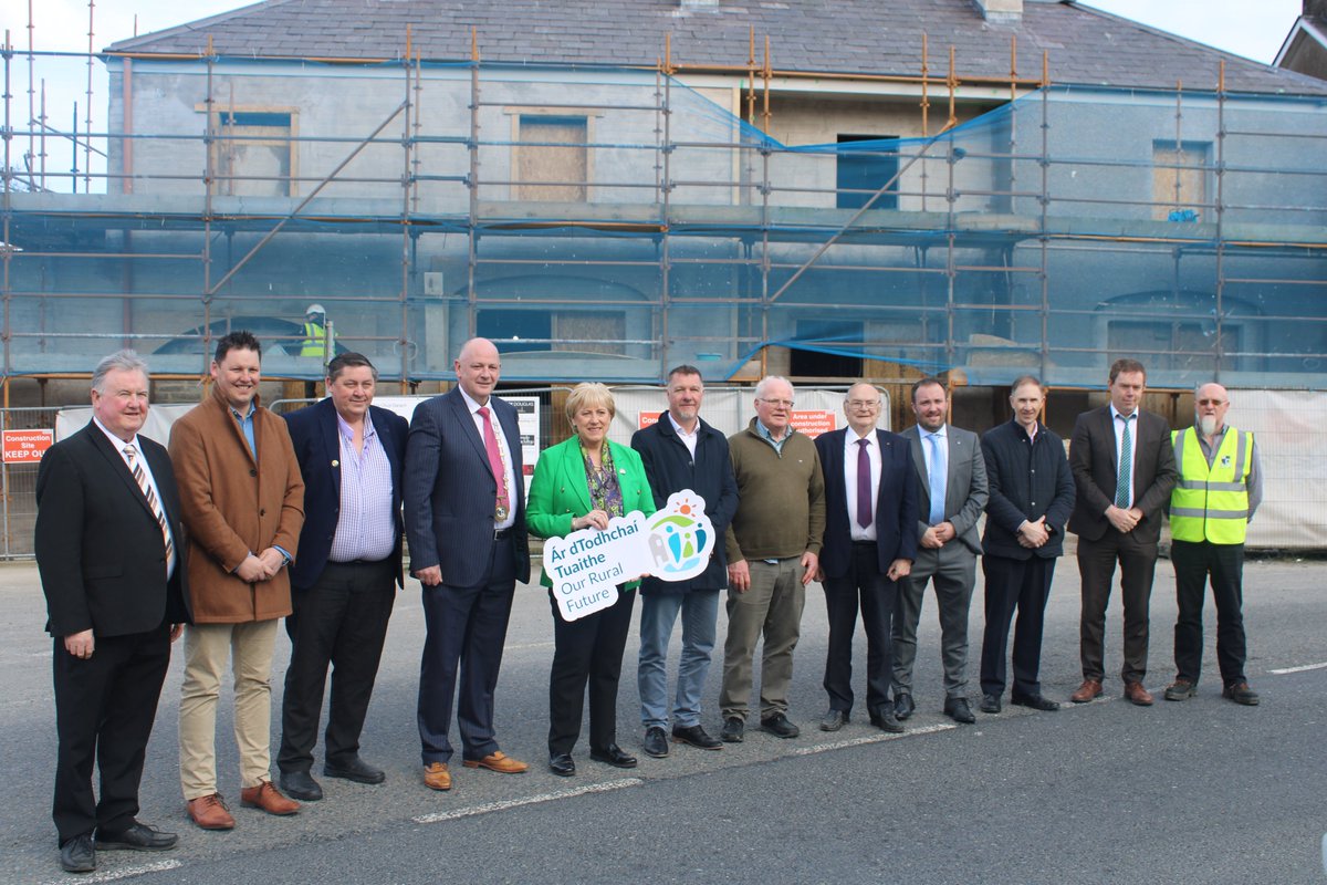 Funding of €2,421 562 has been secured under Rural Regeneration Development Fund for the provision of a new Digital Hub in Newbliss. Currently under construction and it is anticipated that this project will be substantially completed in December 2024 #LiveWorkVisitMonaghan