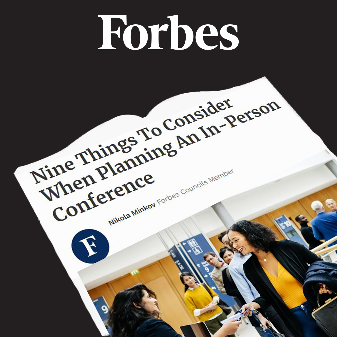 You know you're doing something right when your #thoughtleadership piece makes @Forbes's list of the top 'Nine Things To Consider When Planning An In-Person Conference.' Read all here... bit.ly/4biuntG #EventwithIntent #ExCeLLondon #EventsIndustry #Networking