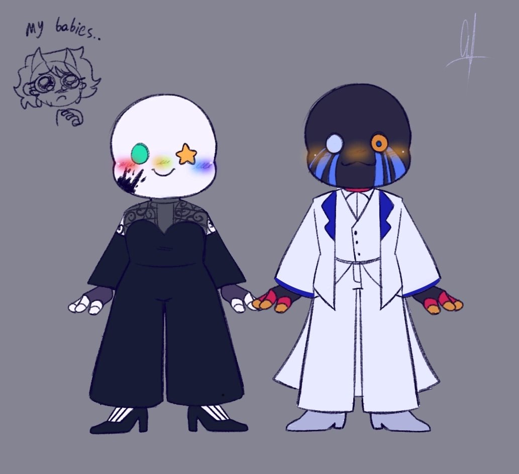 SanyaDraw's tweet photo. I wanted add both of them wedding veils but I couldn't draw it. :(
That was reference for animation but my program crashed.. I don't want to talk about it #errink #utau #sanscest #errorink #utmv https://t.co/hgexECWorh