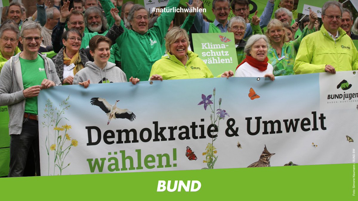 Bei der BUND-Landesdelegiertenversammlung standen die kommenden Kommunal- und Europawahlen im Fokus. Als Stimme für Umwelt und Demokratie rufen wir  auf: Wählt für eine bessere Zukunft, Demokratie und Umweltschutz! 🌍✊ #Kommunalwahl #Europawahl #BUNDbw 👉bund-bawue.de/service/presse…