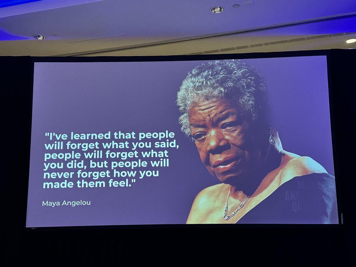My favourite quote from the incredible Maya Angelou - we must never underestimate the impact of our actions on other people - in med comms, in patient advocacy, and life in general! #ISMPPAnnual2024