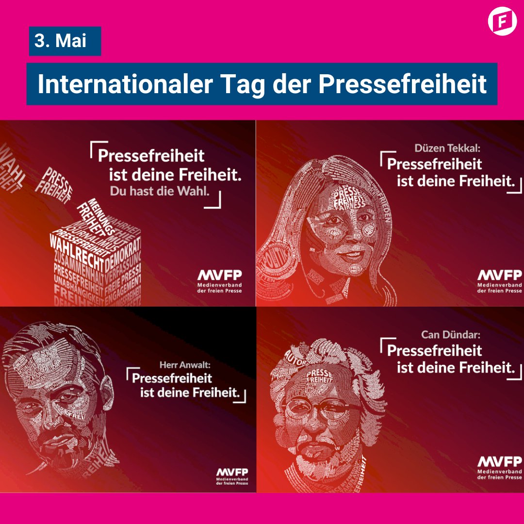 🌎 Am 3. Mai ist der Internationale Tag der Pressefreiheit.

🎯 Unter dem Motto #PressefreiheitIstDeineFreiheit haben wir gemeinsam mit dem @MVFP_Presse Schülerinnen und Schüler eingeladen, sich einen Tag lang im Stasi-Unterlagen-Archiv mit dem Thema Pressefreiheit und