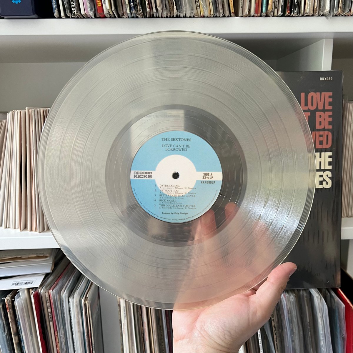 #TheSextones’ “Love Can’t Be Borrowed” LP produced by @misterfinnigan is back in stock 🔥 The LP rapidly went sold out and by popular demand it’s now once again available: pre-order the new ltd ed clear LP out May 24th. 500 copies only, don’t sleep on it! found.ee/RKX089LP