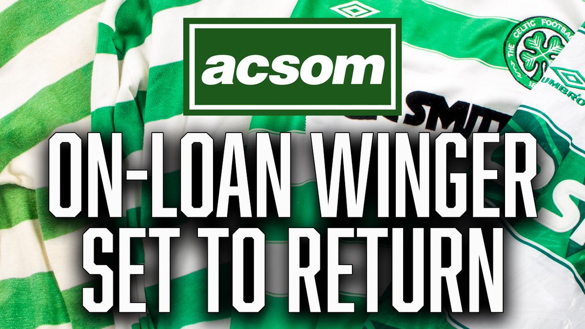 🗣️ The on-loan winger who looks set to return to Celtic this summer. ✍🏻 Read the full article on The ACSOM Blog: acsomshop.wixsite.com/acsom/post/the…