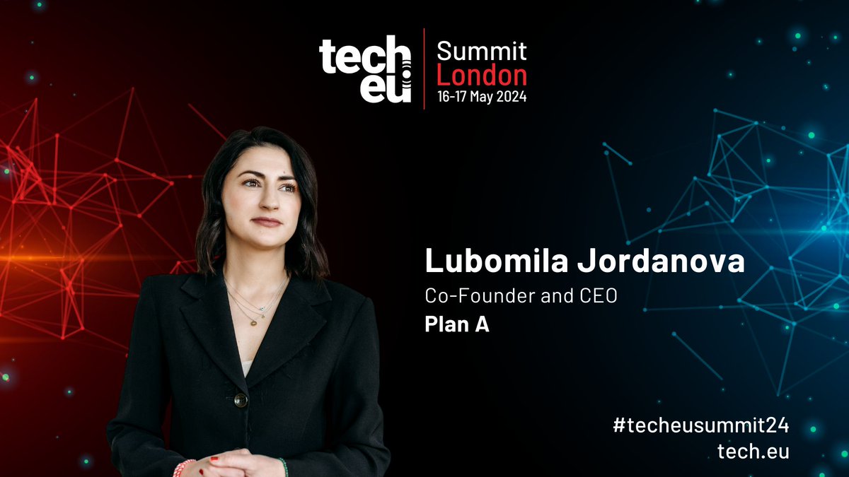 We are delighted to announce that Lubomila Jordanova, our CEO and co-founder, will speak at the Tech.eu Summit in London on May 16-17. Join us for an insightful discussion on the future of entrepreneurship and innovation.