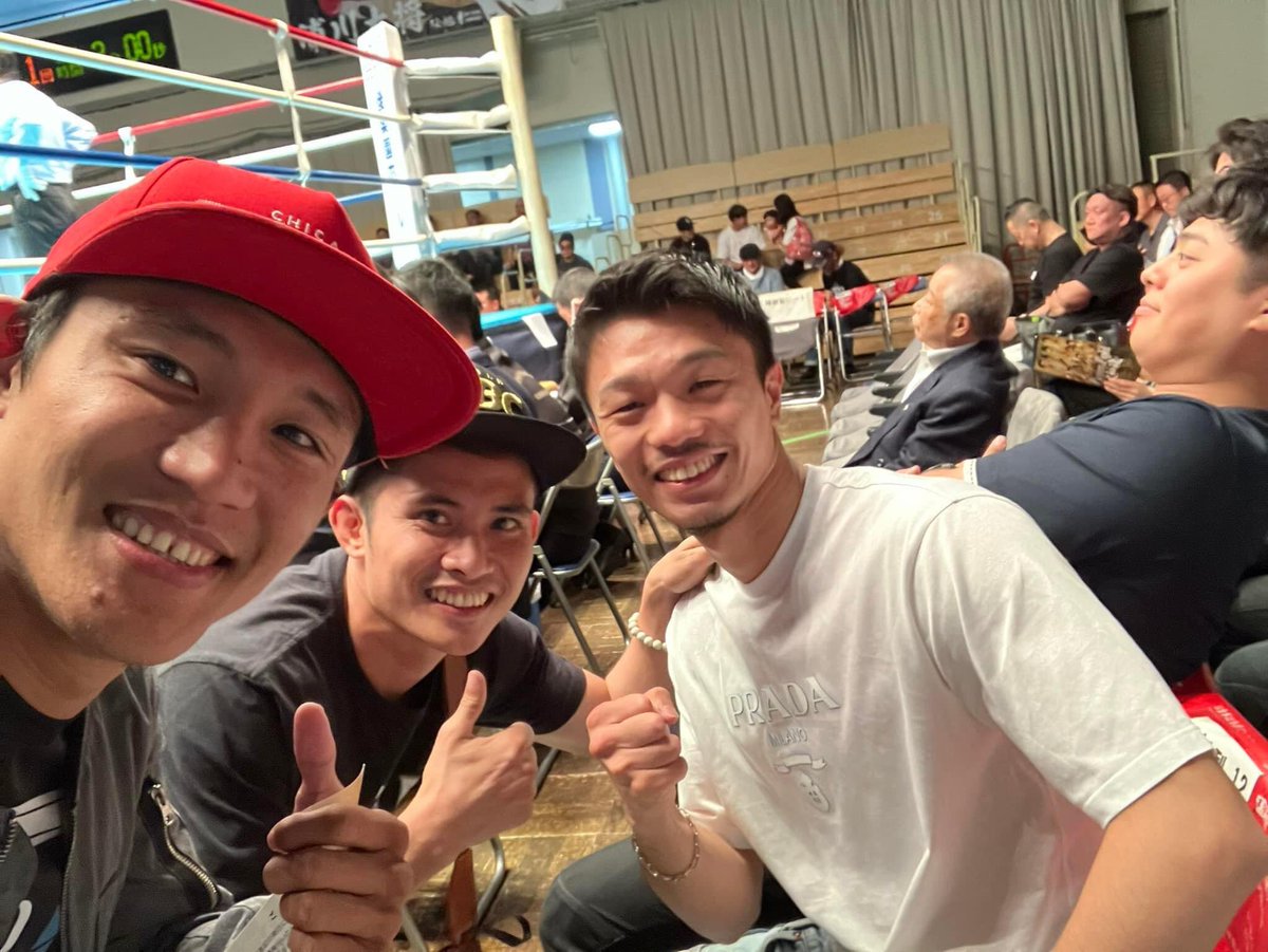 WBC Minimumweight Champion Melvin Jerusalem and WBO #1 Super Flyweight Contender KJ Cataraja joined WBC Bantamweight Champion and Pound for Pound star Junto Nakatani at a boxing card at the Korakuen Hall in Tokyo, Japan today.