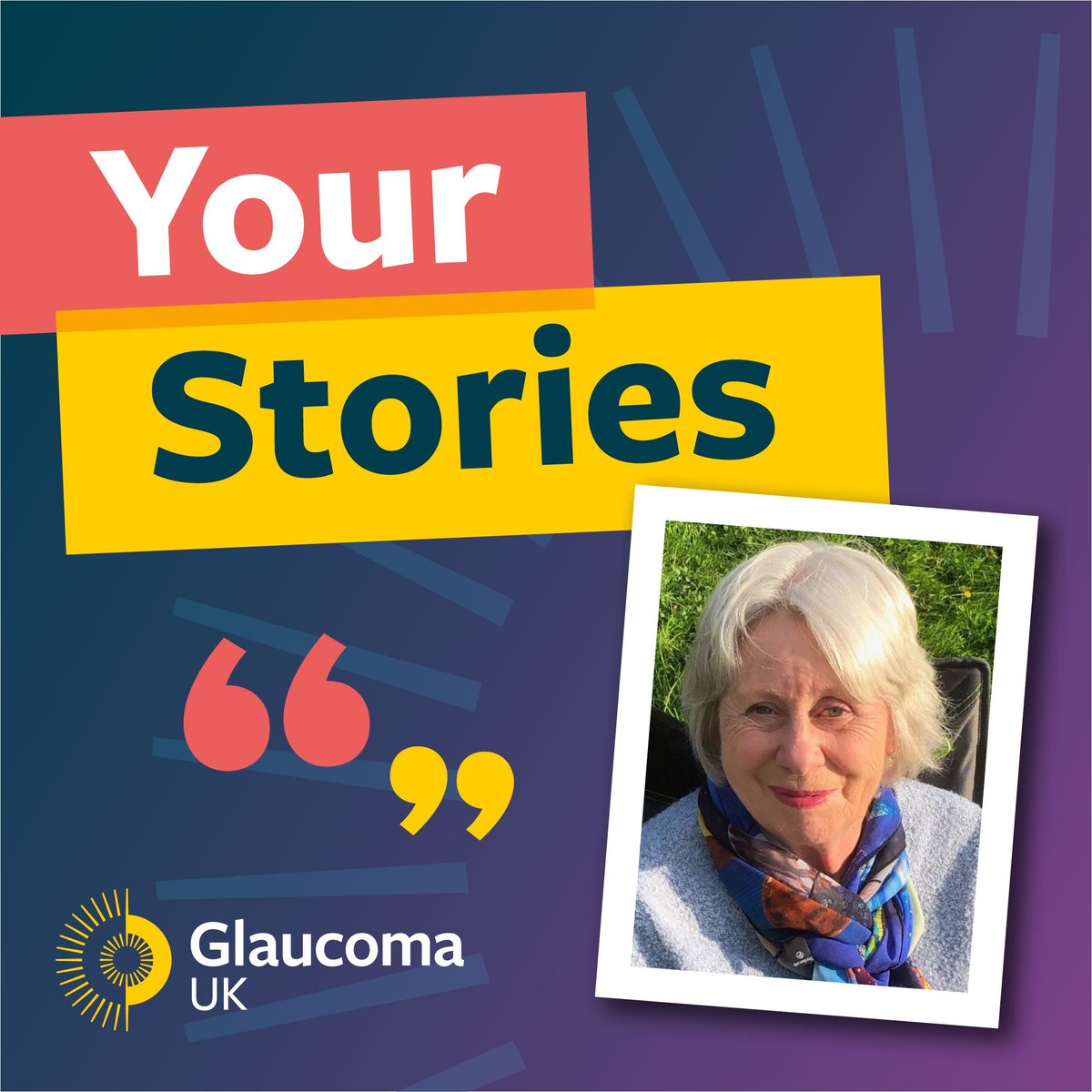 Margaret was in her thirties when she was diagnosed with glaucoma. Specialists at the time believed she was too young to develop the disease. Read more about here story and experiences of living with glaucoma here: buff.ly/3TNEDTo