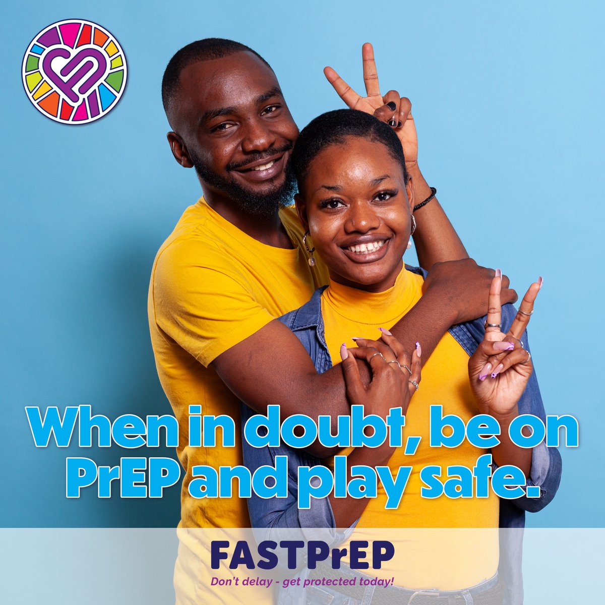 Being on PrEP means you are taking charge of your sexual health.

#fastprep #stayprotected #desmondtutuhealthfoundation #preexposureprophylaxis #hivfreegeneration
#sexualhealth #ENDHIV #StrongerTogether