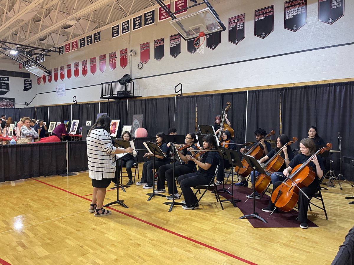 kari jost (@principal_crhs) on Twitter photo Our CRHS orchestra entertains guests at the ICC Art Competition. <a href="/CRHS_Indy/">Cardinal Ritter</a> Our CRHS orchestra entertains guests at the ICC Art Competition. <a href="/CRHS_Indy/">Cardinal Ritter</a>