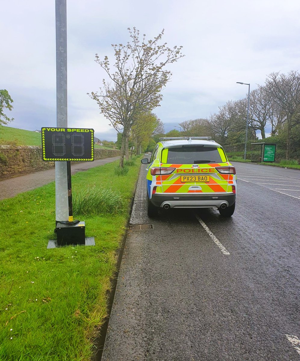 🚔 YOU SAID, WE DID 🔴 You said there are issues with vehicles speeding on ABBEY ROAD 🔵 We have deployed the SID on ABBEY ROAD in the 40 mph zone to gather data to support these concerns SID [ Speed Indication Device]