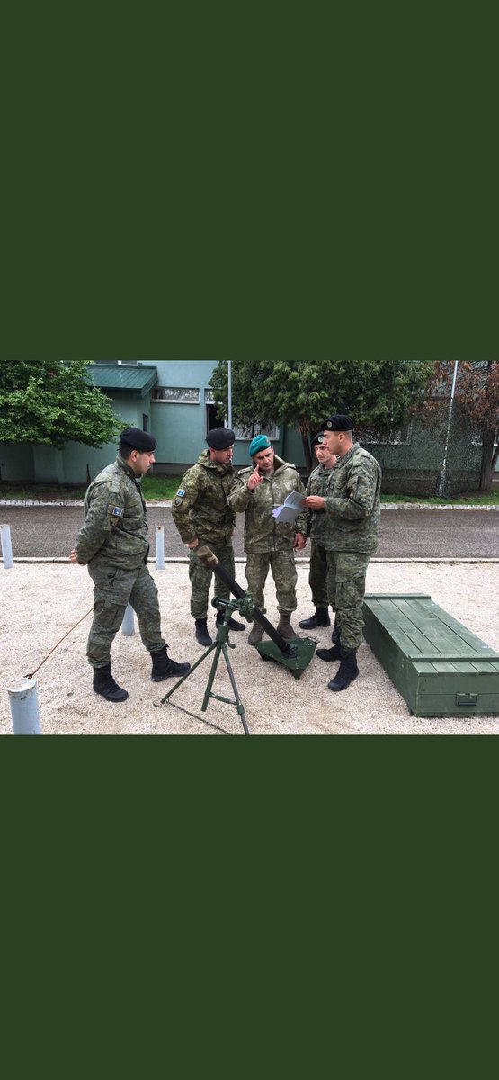 The Kosovo 🇽🇰 Security Forces demonstrating there Turkish 🇹🇷 equipped HAR66 Anti- tank and the 🇹🇷 60mm Mortar. 

🇹🇷⚔️🇽🇰