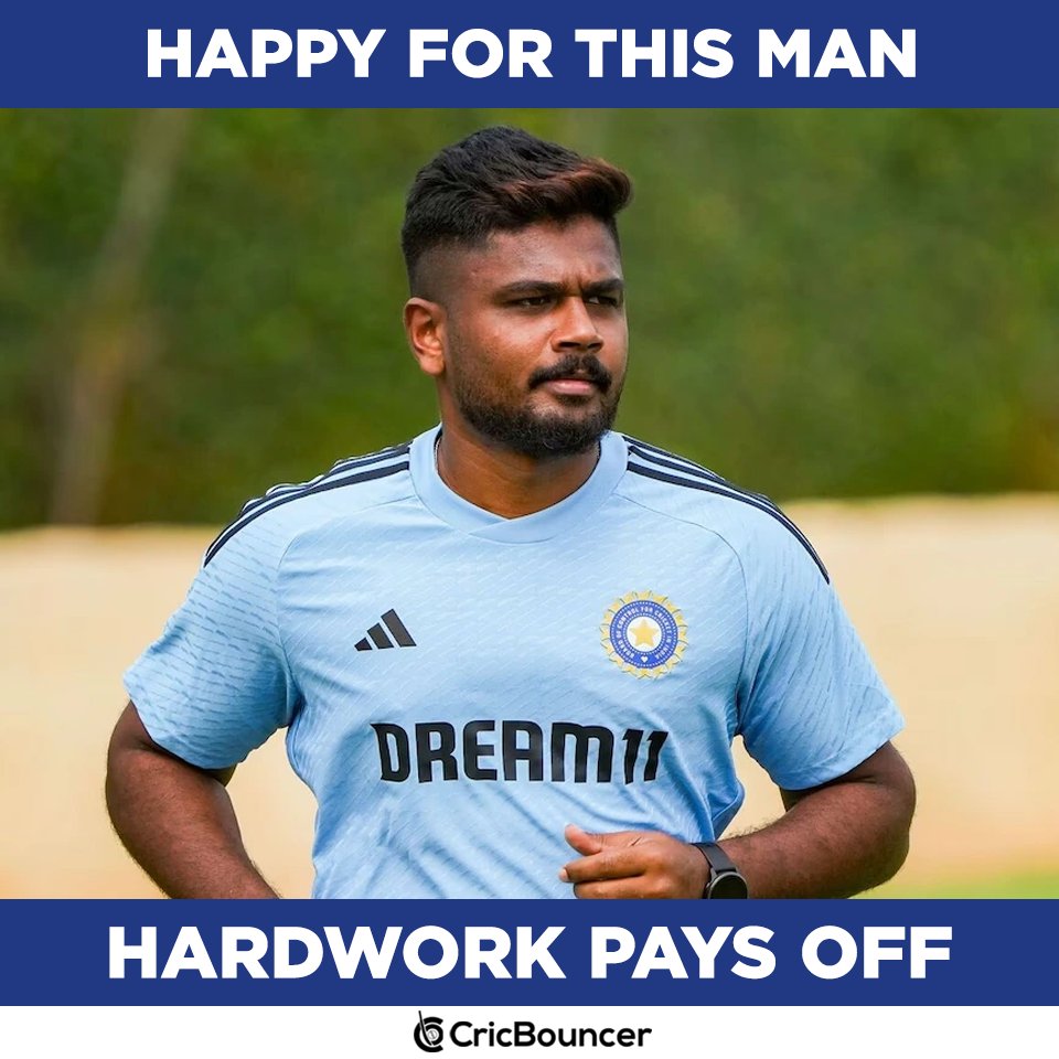 Finally!

#SanjuSamson #T20WorldCup24 #TeamIndia #Cricket #CricBouncer