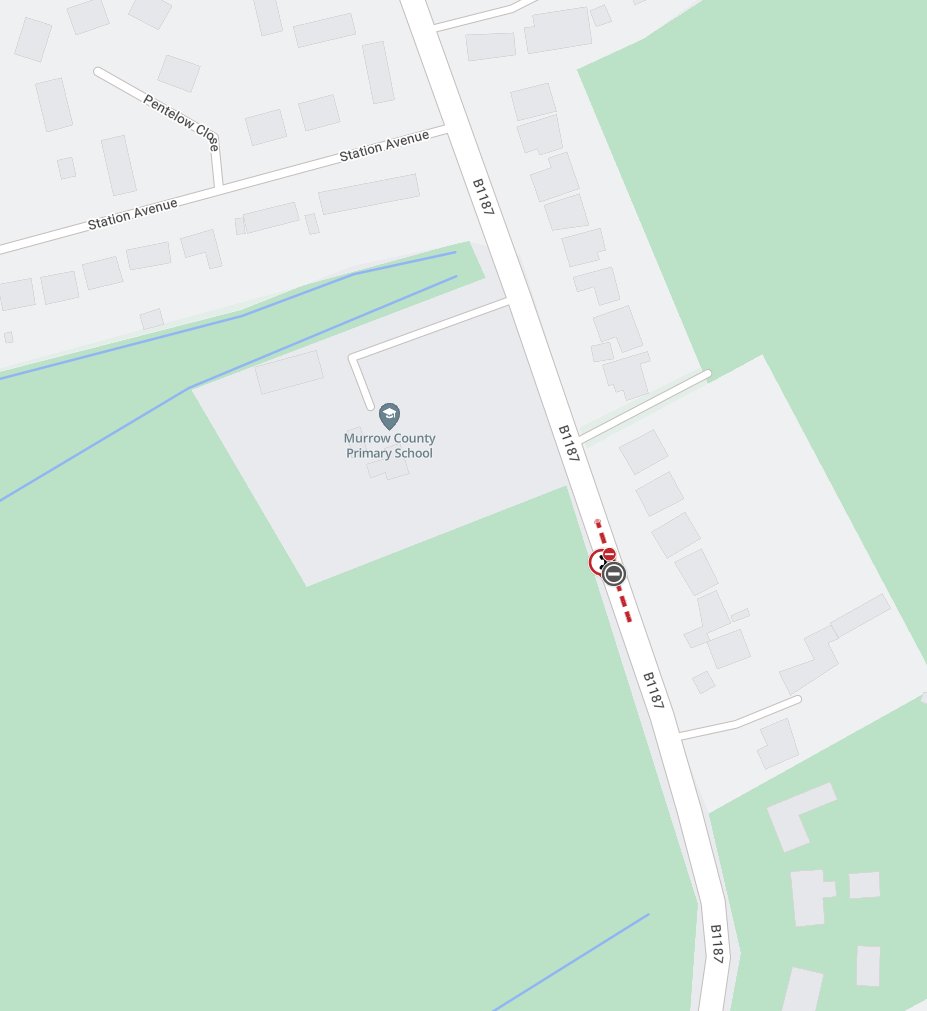 🚧ADVANCE NOTICE
Murrow Bank, #Murrow will be CLOSED both ways to all motor vehicles between the 8th – 10th May between the hours of 9:30am and 3:30pm daily due to works by @WeAreOpenreach.

More info: one.network/?GB137894878