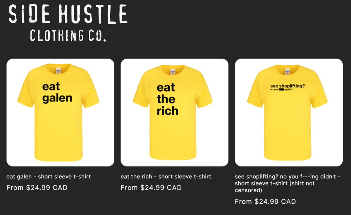 are you ready for May ? a long time ReTales contributor has these sidehustleclothing.ca