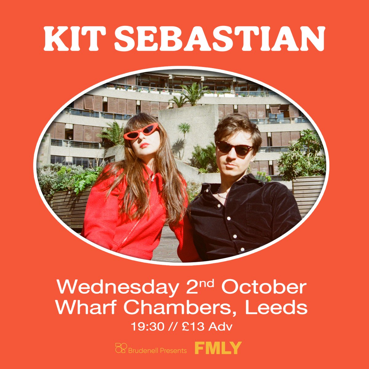 Kicking off their UK & European tour,@KitSebastianDuo pay a visit to @WharfChambersCC on 2nd October! 💃 Weaving together a tapestry of global influences & vintage synths, this will be the perfect start to October - on sale Friday @ 10AM. 🕙 ➡️ bit.ly/Kit-Sebastian-…