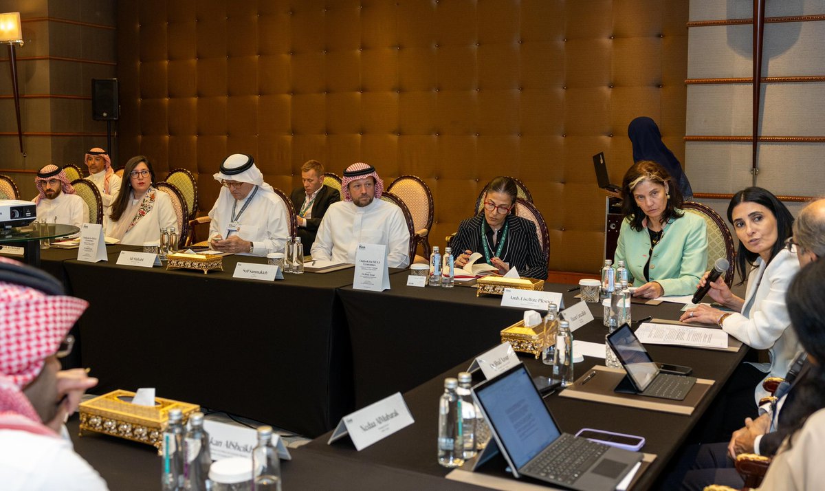 Rakan Alsheikh, Deputy Minister for Policies and Economic Planning at MEP, took part in high-level discussions with prominent guests about the promising advances made in the Saudi economy, the progress across all economic indicators, and future opportunities under…