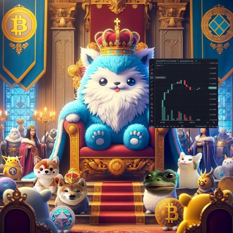 Enough of Cats and Doges.  @basetotoro is here
 
Low cap $7k   

This is easy $1 Million marketcap Just launched 

0xE9728D50Bd3A60d7622d16bA6920Da28fB1EC450 $TOTORO on Base  

#Ad #NFA 
#DoYourOwnResearch before buy