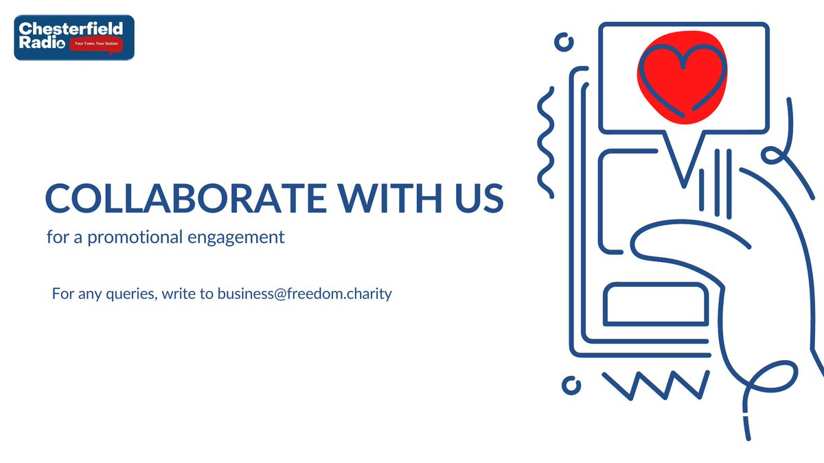 We, at Chesterfield Radio, are looking to collaborate with influencers and public figures for a promotional engagement. If you would like to collaborate and partner with us, please fill this form: bit.ly/collab-with-Ch…