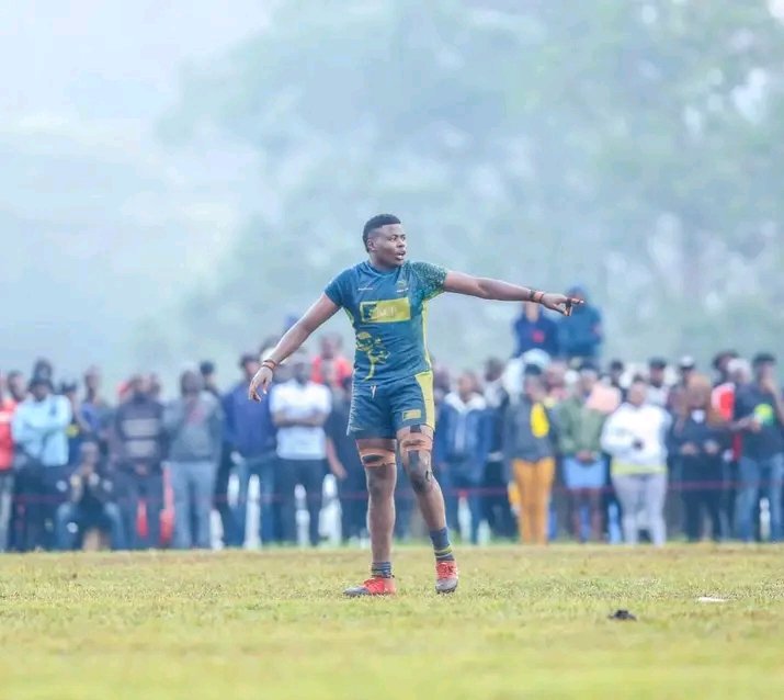 You Actually Looking at the biggest young talent 🔥 Andycole Omollo. 📸 Courtesy: @kcbrugby #Rugby I #RugbyKe