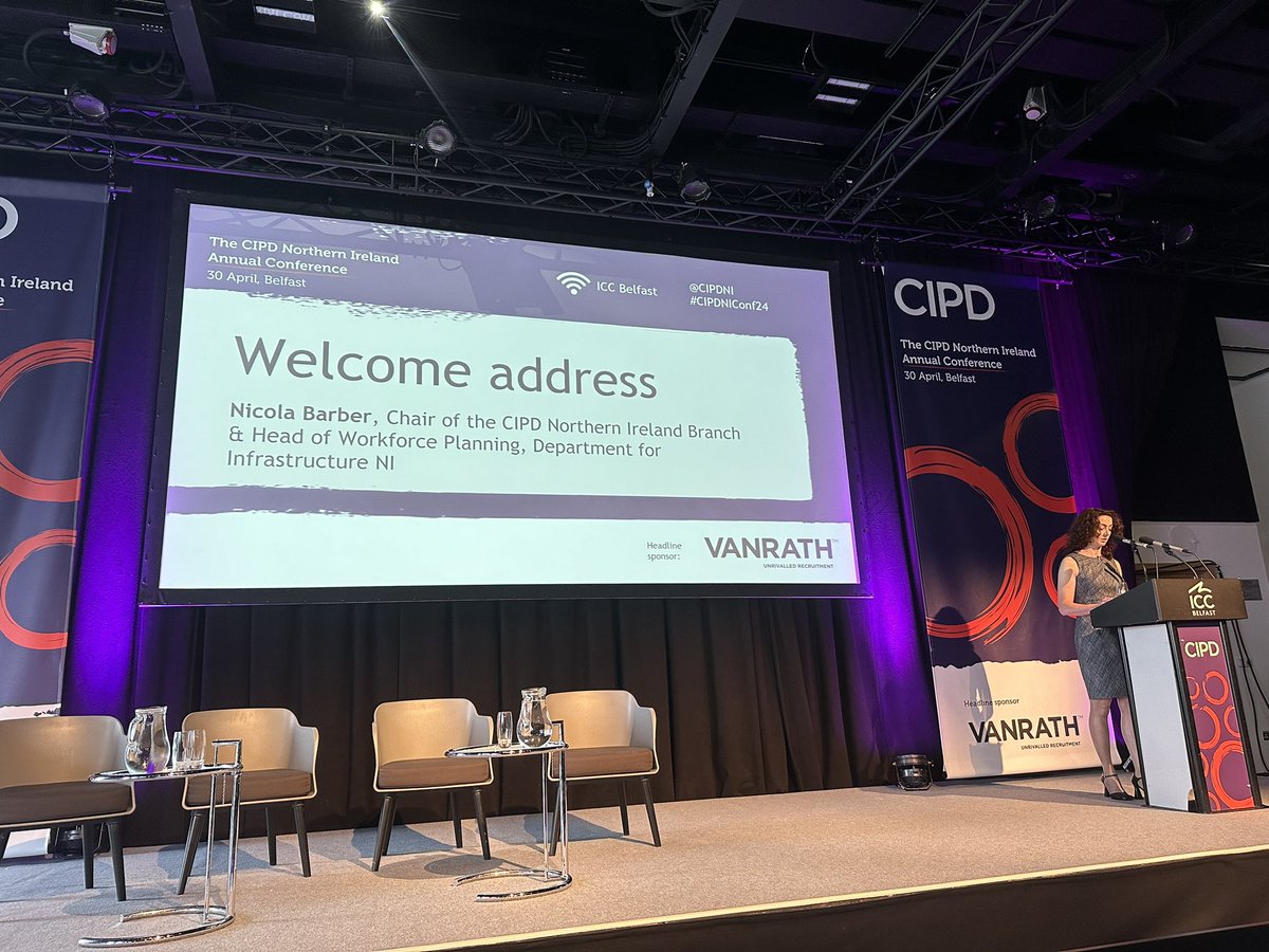 My favourite conference where I can geek out with fellow HR practitioners 🤓First break out session…Enhancing employee experience through employee voice #CIPDNIConf24 @HousingRightsNI