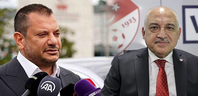 🗣️ Trabzonspor başkanı Ertuğrul Doğan: TFF'nin bu işi doğru yönetemediğini düşünüyoruz. Sayın Büyükekşi'nin İstifa etmesi için kaç sefer sosyal medya hesaplarımızda paylaşım yaptık.' 🧑‍💻 BİLGİ l Trabzonspor, TFF'nin istifa etmesi için ıslak imza vermedi.