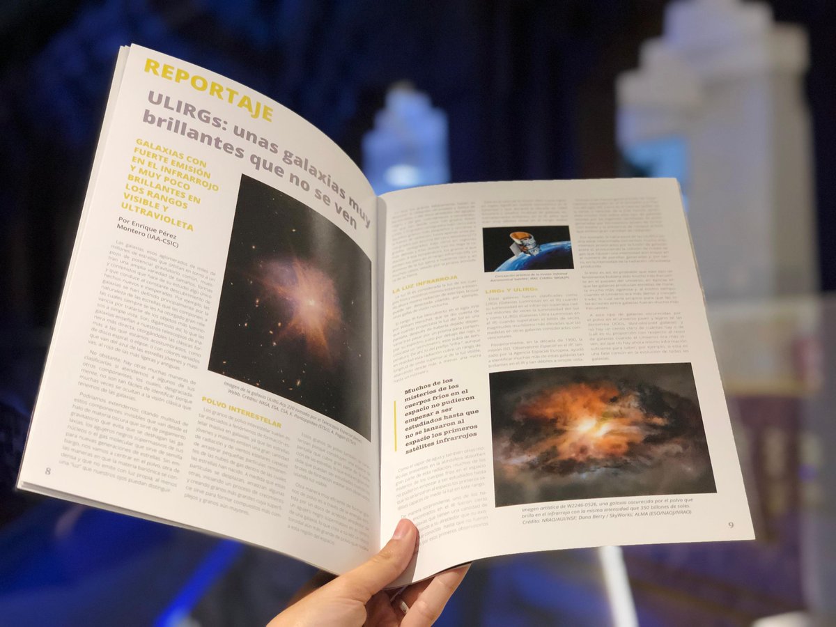 Si te gusta estar al día de las últimas novedades de la astronomía, la revista del @iaa_csic es para ti ¿Qué es el proyecto Duster? ¿Las galaxias rejuvenecen? ¿Qué son los fantasmas en astrofísica? Esto y mucho más en su último número Revista online: t.ly/Gm-9o