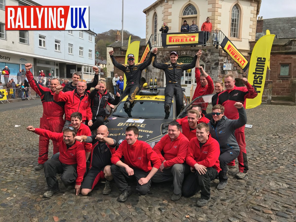 Seven years ago today, there were celebratory scenes in Brampton! 

<a href="/BRCrally/">British Rally Championship</a> <a href="/CA1Sport/">CA1</a> <a href="/FredrikAahlin/">Fredrik Ahlin</a> 
<a href="/TorsteinEriksen/">Torstein Eriksen</a> <a href="/MotorsportSkoda/">Škoda Motorsport</a>