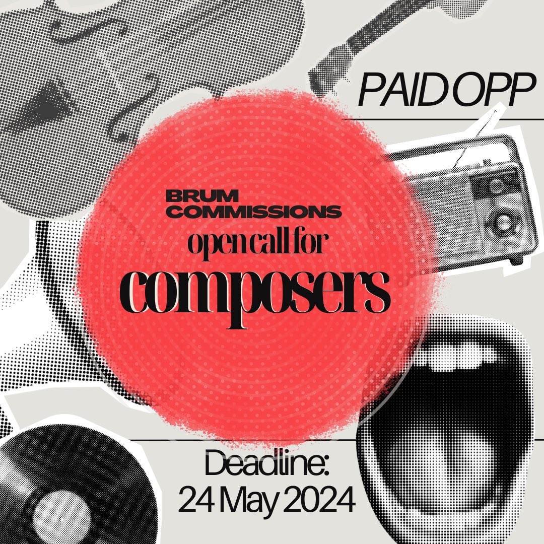 📣 NEW BRUM COMMISSIONS: COMPOSERS OPEN CALL 📣 Have you got a story to tell? We're commissioning three, short new pieces to present in 2025. 🎶 We're open to any theme 💷 Fee: £1500 per composer/creative team ⏰ Deadline: 24 May More info: birminghamopera.org.uk/open-call-for-…