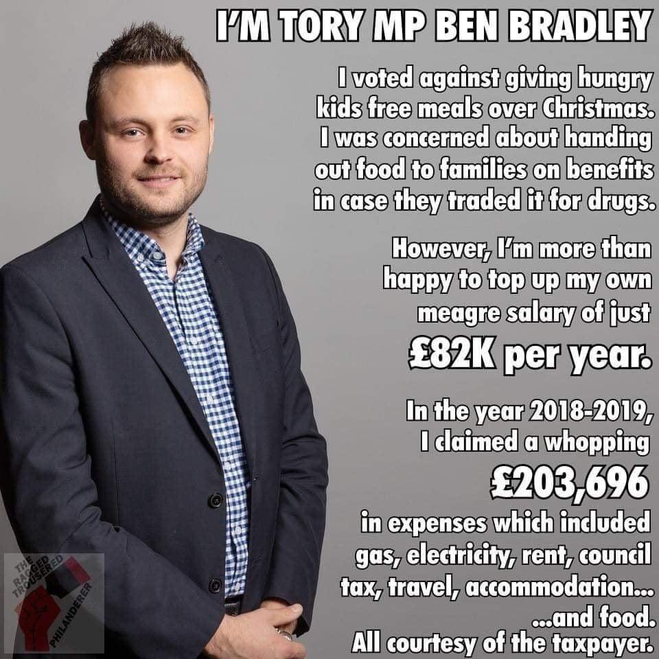 @BBradley_Mans Hi all please remember this guy had to pay compensation and apologise when he libelled Corbyn and of course there is this (below) too. Check out his voting record 😬. A tory mayor is still a tory. #Ben3JobsBradley #VoteLabour