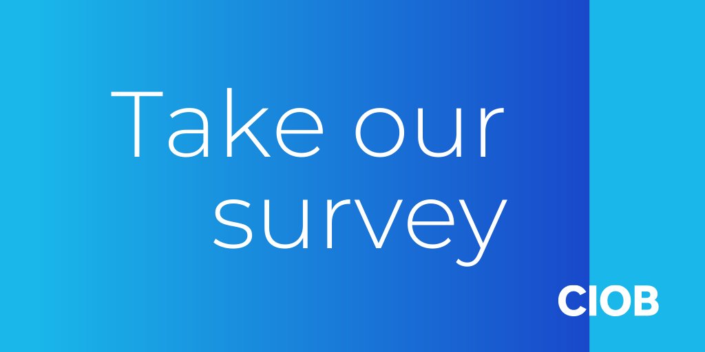 Calling all #CIOB members - our member survey is now open. We want your opinions on how we're doing - so please do take this opportunity to let us know what you think.
🗓Deadline to complete our member survey: Wednesday 15 May 2024.
Thank you.🙏
online1.snapsurveys.com/ciob2024
@theCIOB