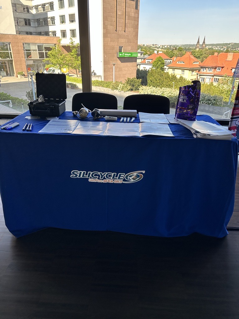 More of our wonderful exhibitor's booths! Make sure to stop by and chat with their team and check out their #peptide solutions! #EPSC2024 <a href="/Activotecteam/">Activotec</a> @SiliCycle_Inc  <a href="/IrisBiotechGmbH/">Iris Biotech GmbH</a>