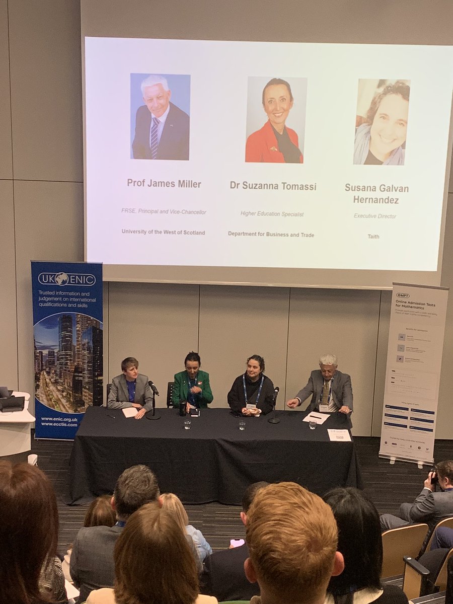 MusicXiaoxiao's tweet photo. Had a lovely time &amp; panel discussion with colleagues at #ENICNORTH24 #glasgow. What a chance to listen to insiders’ views #inteled. Thanks for having me. #universitiesuk #HigherEducation #weareinternational https://t.co/RcVV97dmiX