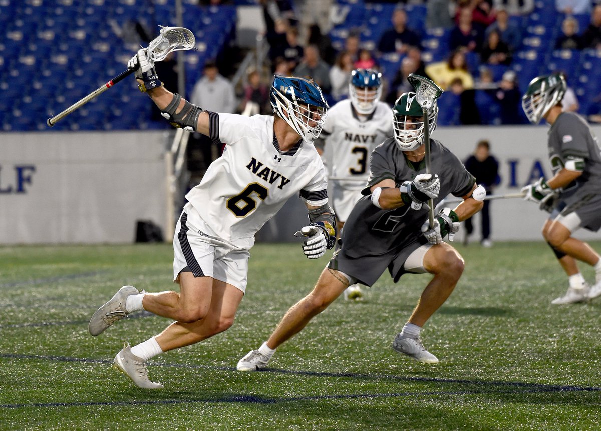 Adam Poitras and Evan James led the way as @LoyolaMLAX beat Navy 11 days ago. @NavyMLax looks to avenge that loss in the quarterfinals of the @PatriotLeague Tournament on Tuesday night. capitalgazette.com/2024/04/30/nav…