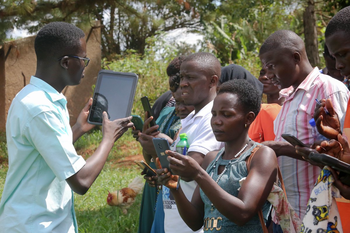 40 forest monitors were hands on trained to use Esri’s Survey123 tool for forest monitoring, to support in identification, mapping, and profiling of priority sites for restoration within GREENER project target area of Masindi and Buliisa district. #conservation #science