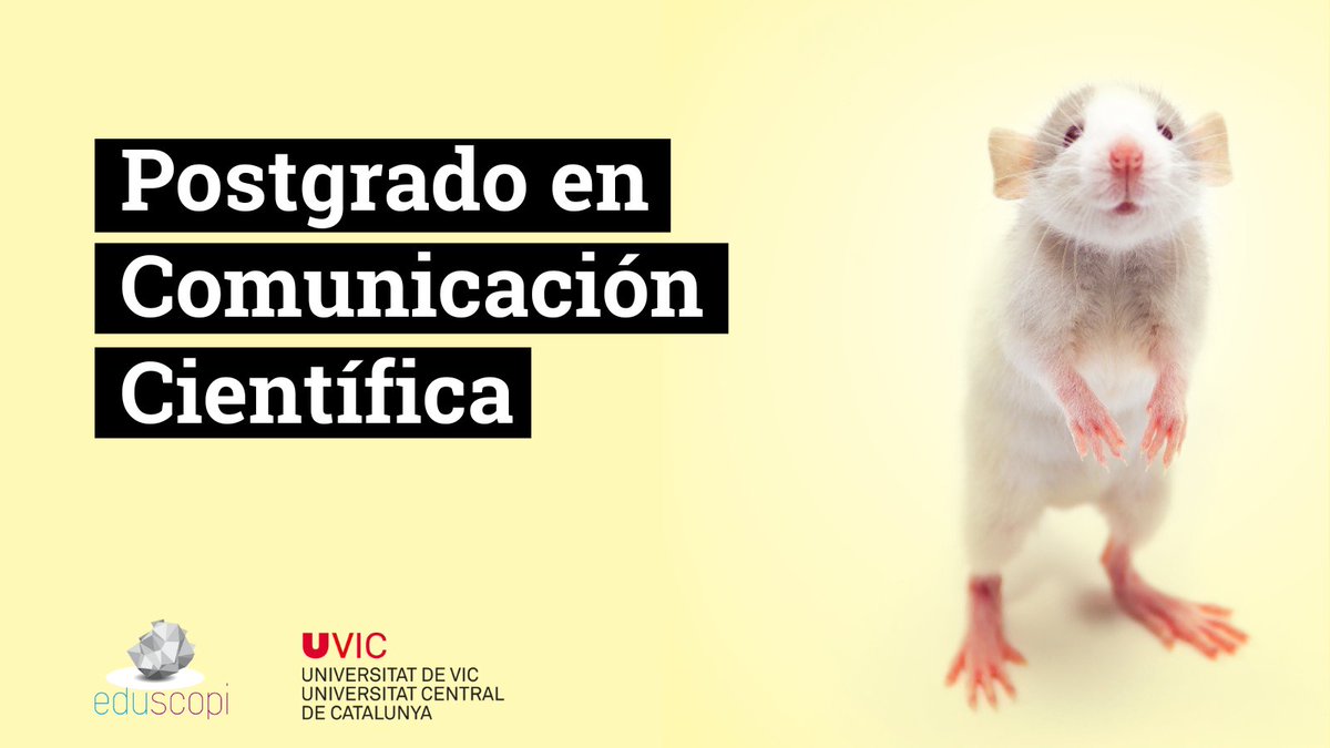 Profesionalizar la #ComunicaciónCientífica es uno de los principales objetivos del #postgrado que organizamos con la @uvic_epostgrau. 👉 Nos enorgullece constatar que cada año nacen proyectos de éxito que tiene su origen en el Trabajo Final del curso ¡Te contamos algunos! 🧵👇