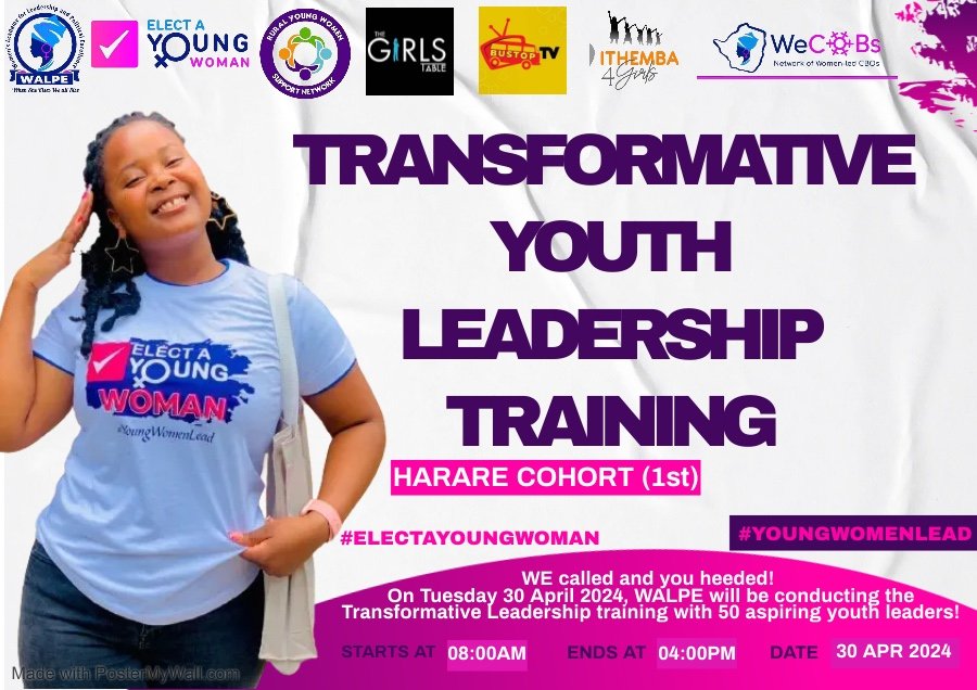 Today, WALPE is engaging 50 aspiring youth leaders  from various backgrounds, the goal being to  produce leaders of excellence at all levels, equiping them with tools  on how to navigate the leadership structures in their communities up to national level.
#ElectAYoungWoman