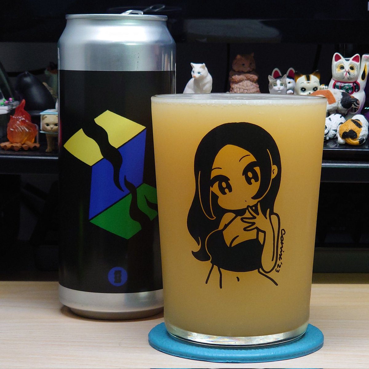 #TotopiaBrewery
『Crackphobia』
ABV 5.5%
Style:Oat Cream Hazy IPA
クリーミーダンクトロピカル！
しっかり濃い目な5.5%。
旨〜い！
#ビール #beer #クラフトビール #craftbeer #酒のスマイル（@sakenosmile_oki） #conix