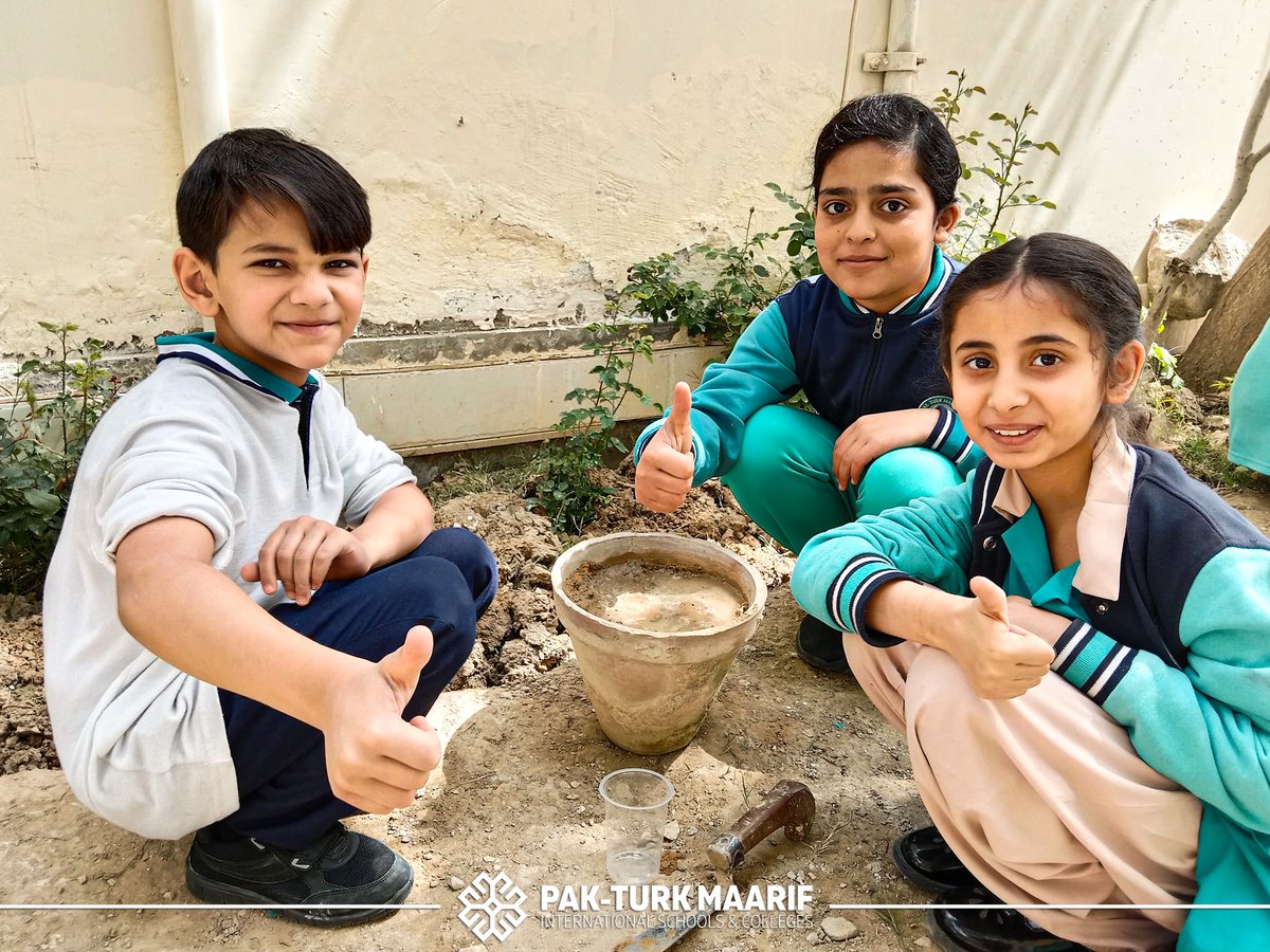 Growing greener futures at Pak-Turk Maarif International! 🌿

Our students are embracing the power of plantation, learning to nurture the environment and sow the seeds of change. Together, we're cultivating a cleaner, greener tomorrow! 🌏
#PakTurkMaarif #CleanAndGreen